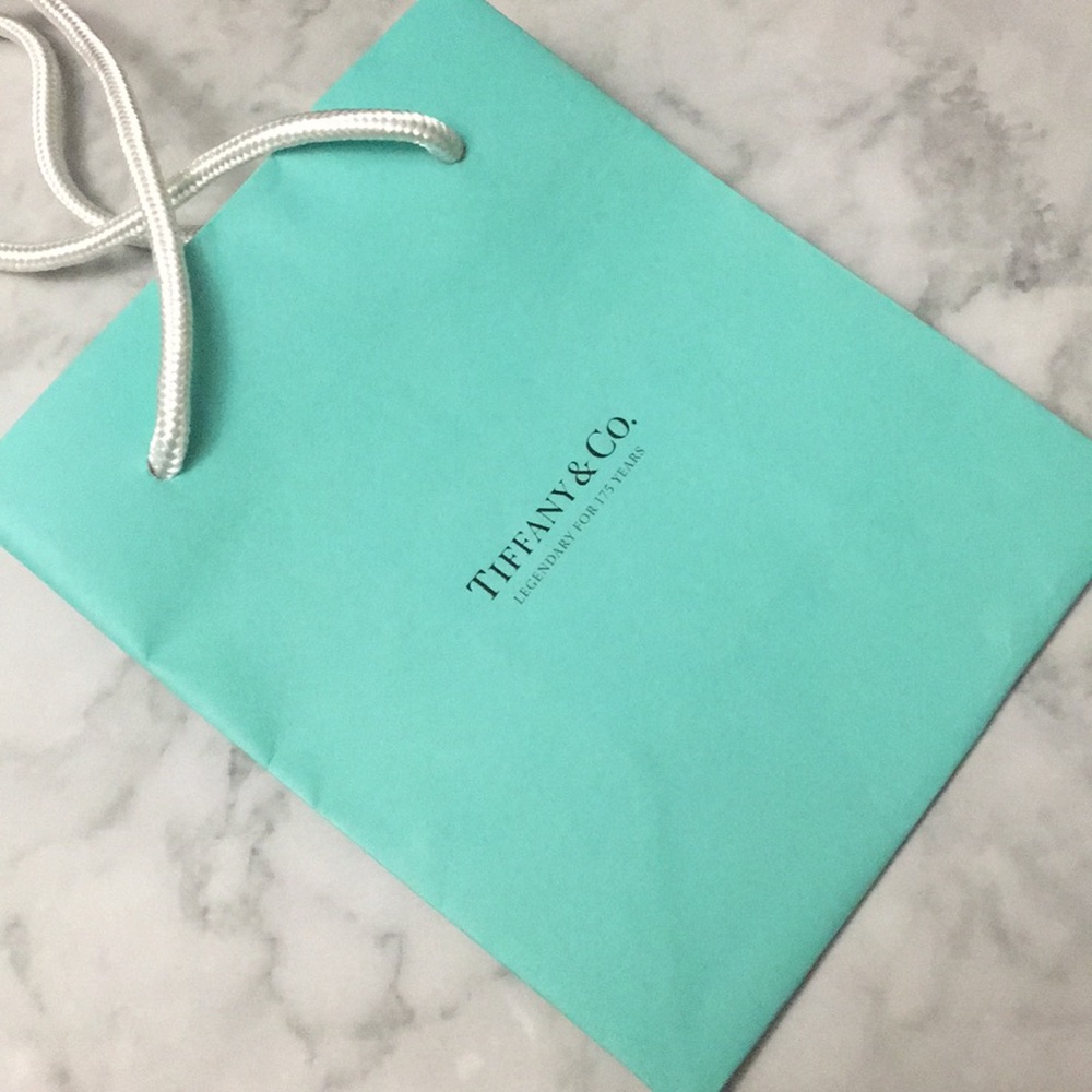 Tiffany and Co paper bag